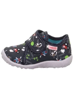 Hausschuhe "Spotty" in Anthrazit