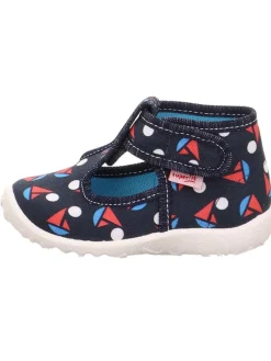 Hausschuhe "Spotty" in Dunkelblau