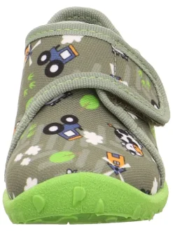 Hausschuhe "Spotty" in Grün