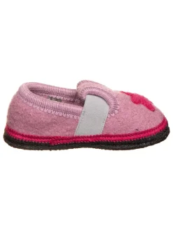 Hausschuhe "Stern" in Rosa/ Pink/ Weiß