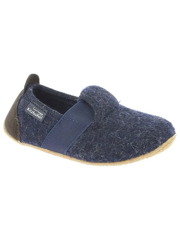 Hausschuhe "T-Modell" in Dunkelblau