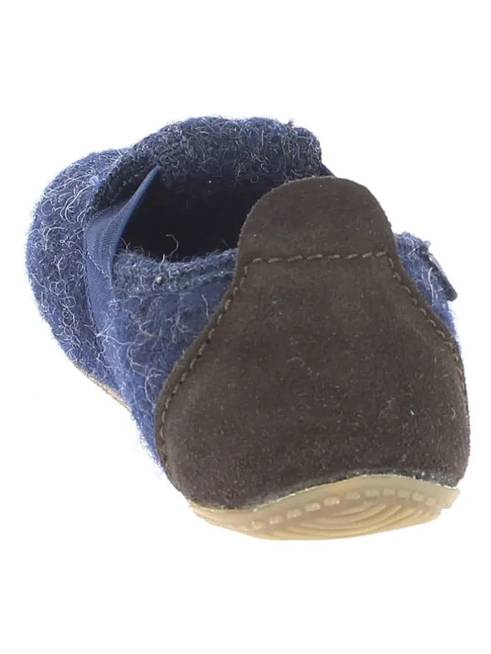 Hausschuhe "T-Modell" in Dunkelblau