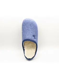 Hausshuhe für Damen in blau