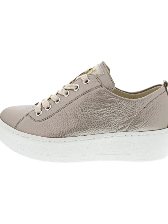 H-Nicky sportlicher Schnürer Beige
