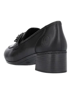 Hochfrontpumps in Schwarz