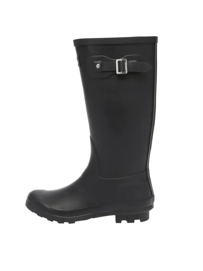 Hohe Gummistiefel Goose in Schwarz