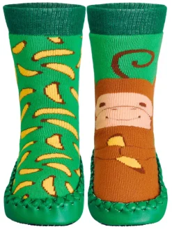 Hüttenschuh Affe in Grün