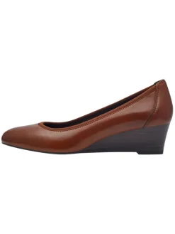 Keilpumps in MUSCAT LEATHER