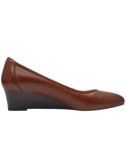 Keilpumps in MUSCAT LEATHER