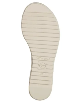 Keilsandaletten in Schwarz