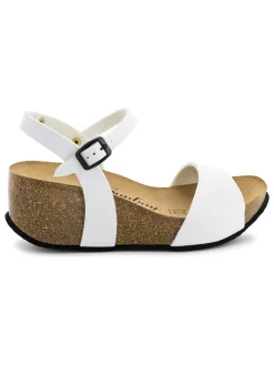 Keilsandaletten "Yucca" in Weiß