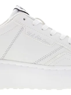 Keilsneakers in Weiß