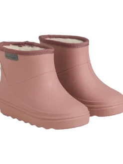Kinder Gummistiefel "Thermo Boots Short Solid" in Rosa