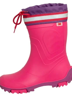 Kinderstiefel Bente in fuchsia/dunkelfuchsia
