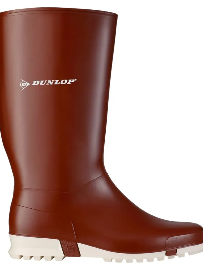 Kinderstiefel Sport in dunkelrot