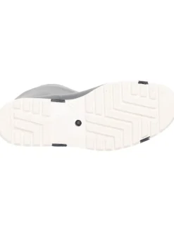 Kinderstiefel Sport in grau/weiß