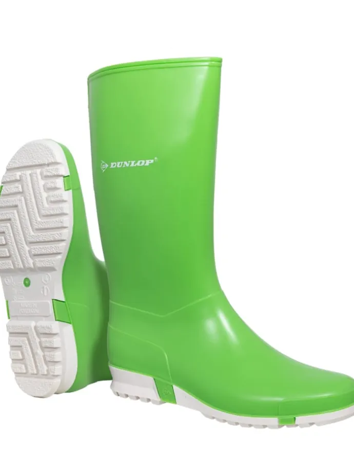 Kinderstiefel Sport in hellgrün