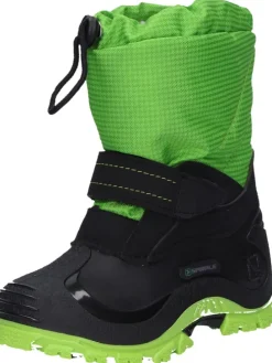 Kinder-Winterstiefel Sunny gefüttert in green