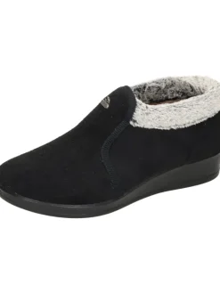 Klassische Halbschuhe, Klassische Hausschuhe in schwarz