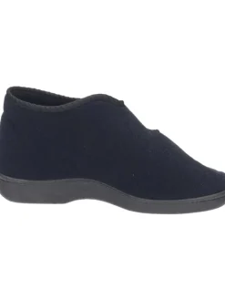 Klassische Hausschuhe in schwarz