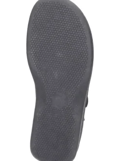 Klassische Hausschuhe in schwarz