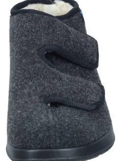 Klassische Hausschuhe in schwarz