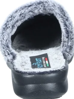 Klassische Hausschuhe in blau