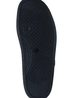 Klassische Hausschuhe in schwarz