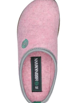 Klassische Hausschuhe in rosa