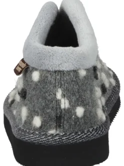 Klassische Hausschuhe in gris