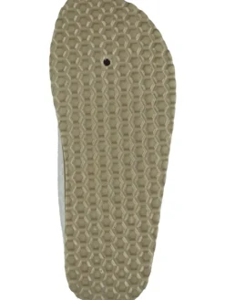 Klassische Hausschuhe in offwhite