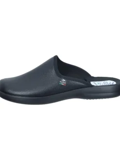 Klassische Hausschuhe in schwarz