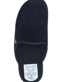 Klassische Hausschuhe in schwarz