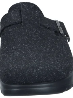 Klassische Hausschuhe in schwarz