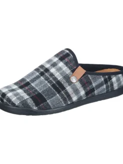 Klassische Hausschuhe in schwarz