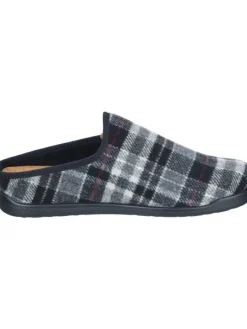 Klassische Hausschuhe in schwarz