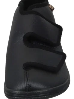 Klassische Hausschuhe in schwarz