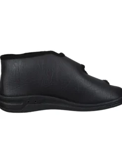 Klassische Hausschuhe in schwarz