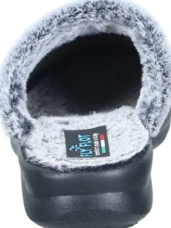 Klassische Hausschuhe in plum