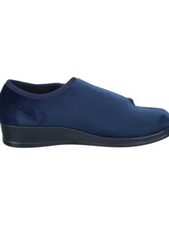 Klassische Hausschuhe in blau