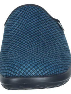 Klassische Hausschuhe in blau