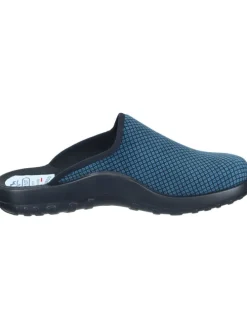 Klassische Hausschuhe in blau