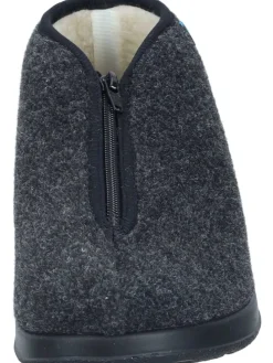 Klassische Hausschuhe in schwarz