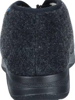 Klassische Hausschuhe in schwarz