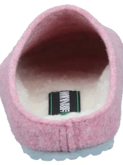 Klassische Hausschuhe in rosa