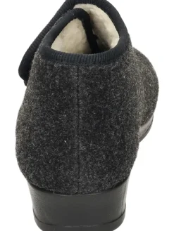 Klassische Hausschuhe in schwarz