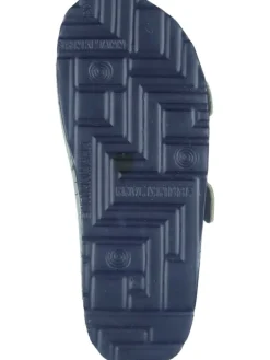 Klassische Pantoletten in khaki