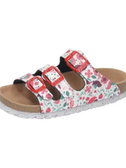 Klassische Pantoletten in multi