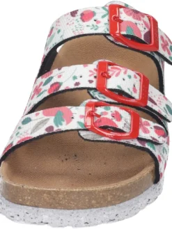 Klassische Pantoletten in multi