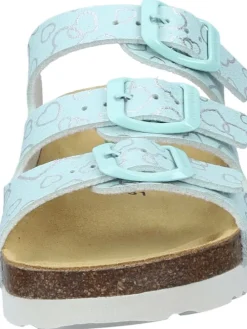 Klassische Pantoletten in mint